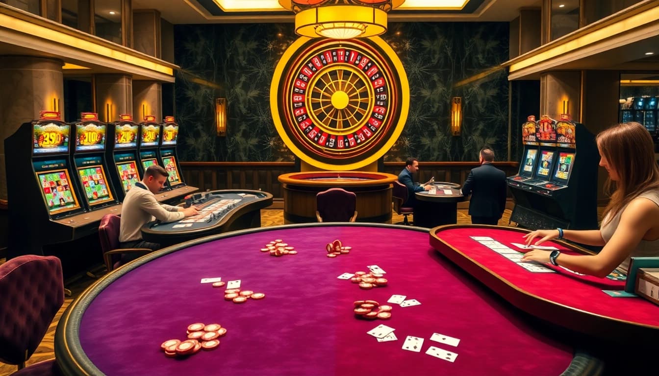 Experience the luxury of 8day with thrilling casino games and vibrant slot machines.