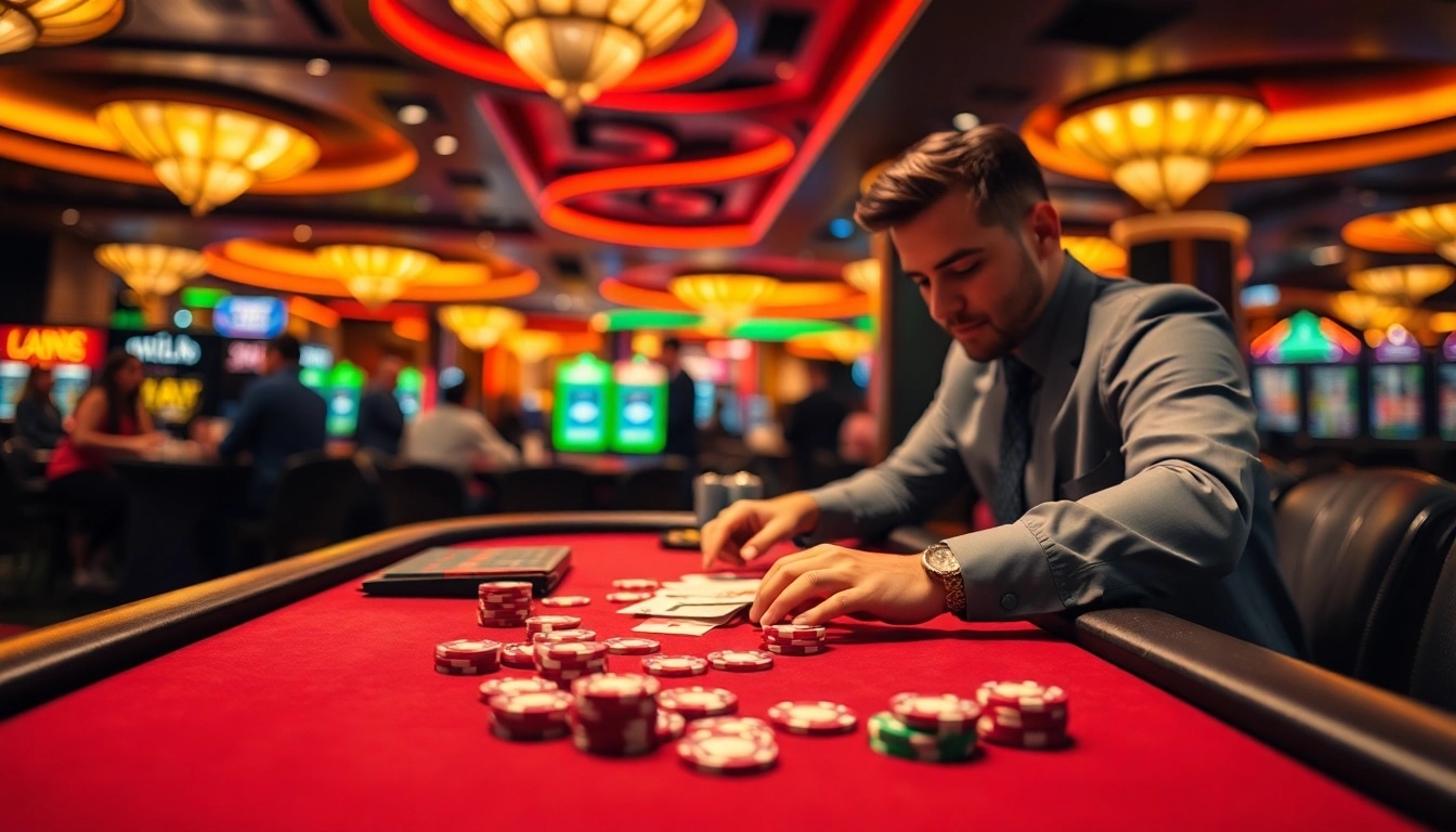 Menangkan ARAHTOGEL dengan dealer terampil di kasino yang ramai.
