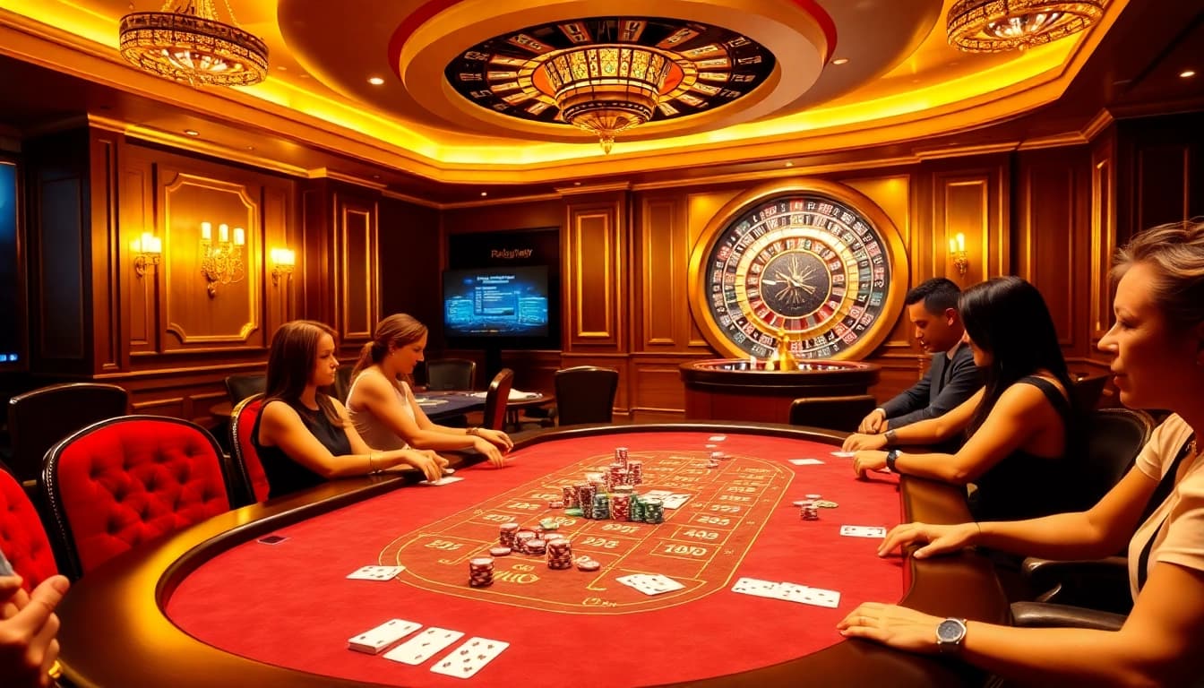 Experience the thrill of high-stakes poker at https://luckywin.name with a luxurious gaming atmosphere.