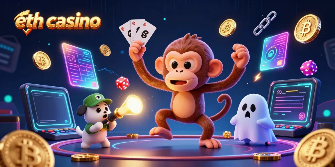 Engage in the eth casino experience with magical creatures and vibrant cryptocurrencies.