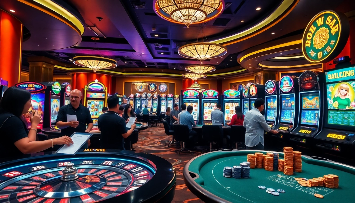 Experience the thrill of slot gacor hari ini at our vibrant casino featuring exciting slot machines and poker games.