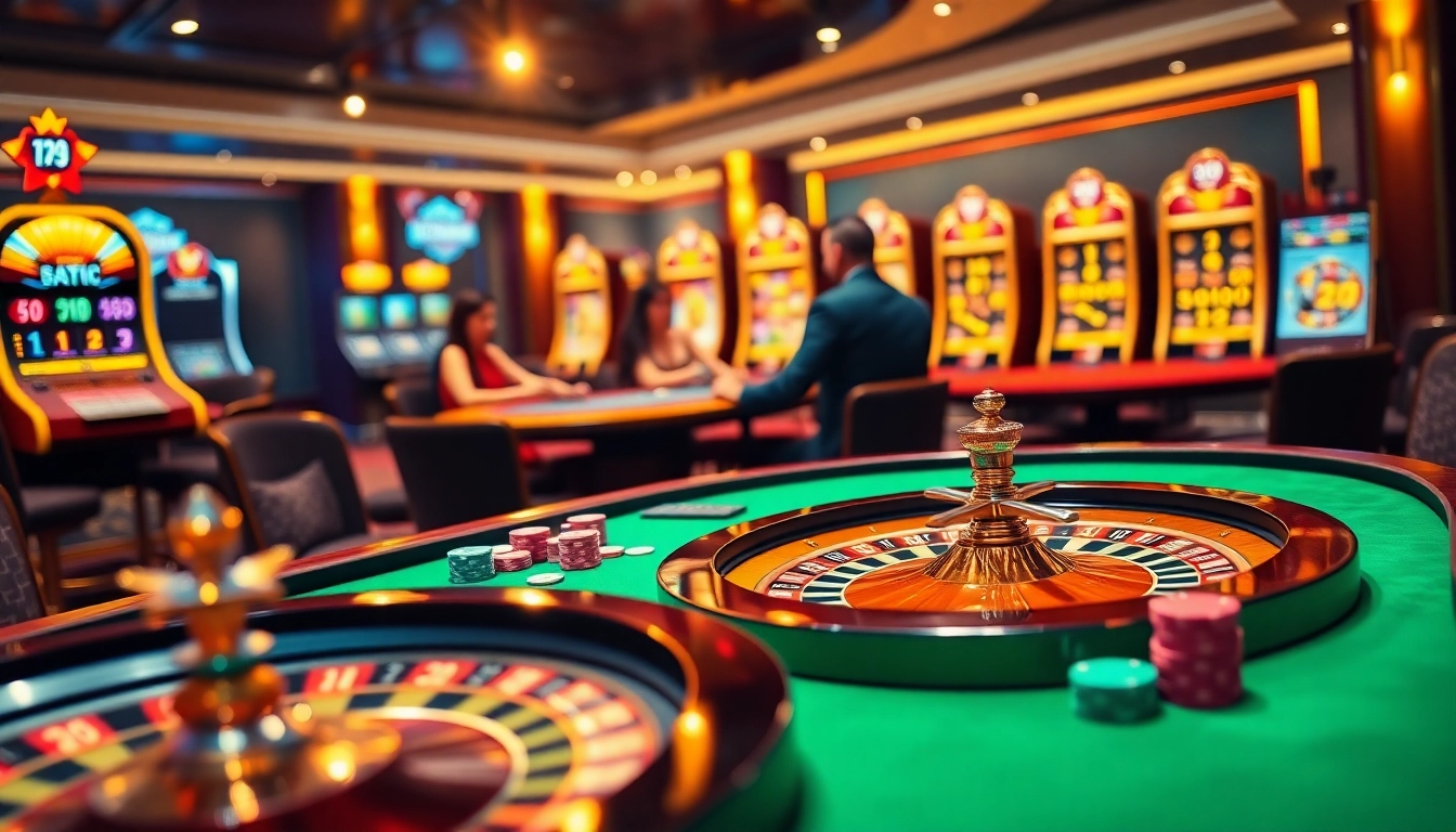 Experience the excitement of xx88 com at a modern online casino with vibrant gaming elements.