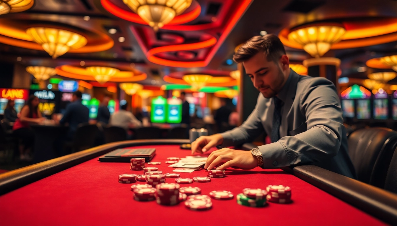 Menangkan ARAHTOGEL dengan dealer terampil di kasino yang ramai.