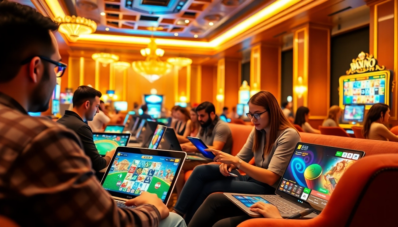 Spiele spannende casino online spiele in einer lebhaften Online-Casino-Umgebung.