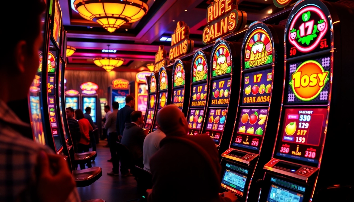 Mainkan slot gacor dengan kegembiraan di kasino yang ramai dan berwarna.