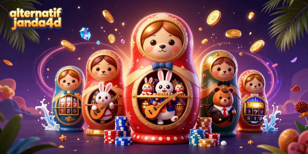 Permainan slot menarik di alternatif janda4d dengan karakter unik dan suasana yang menggembirakan.
