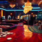 79king luxury casino scene with roulette, chips, and betting interface