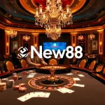 Players enjoying a vibrant casino experience with New88's innovative gaming interface.
