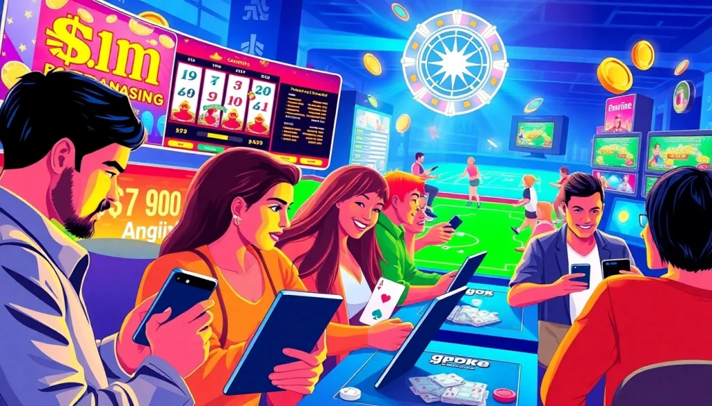 79king online gambling platform showcasing players engaged in diverse games.