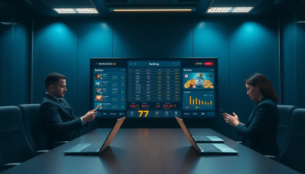 79king branded dashboard with real-time odds and professionals analyzing data