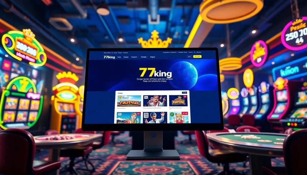 Experimenta la emoción del juego con la vibrante interfaz de casino en línea de 79king.