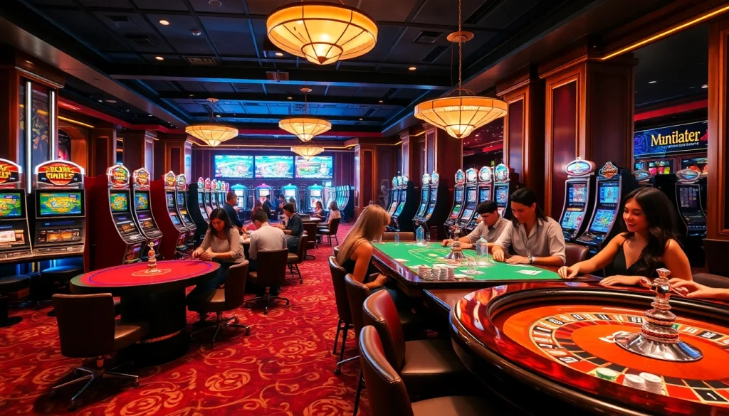 Experience the thrill of winning at god345.net with engaging poker games and lively roulette action in a luxurious casino.