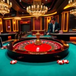 Experience the thrill of gambling at XX88 with vibrant tables and spinning roulette wheels.