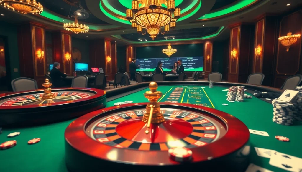Experience the thrill of gambling at hi88com with vibrant casino games and luxurious settings.