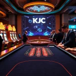 Play high-stakes blackjack at KJC's luxurious gaming table filled with excitement and opportunity.