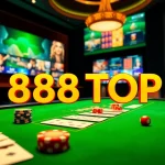 Exciting online gaming experience at 888TOP featuring rich casino elements and luxurious atmosphere.