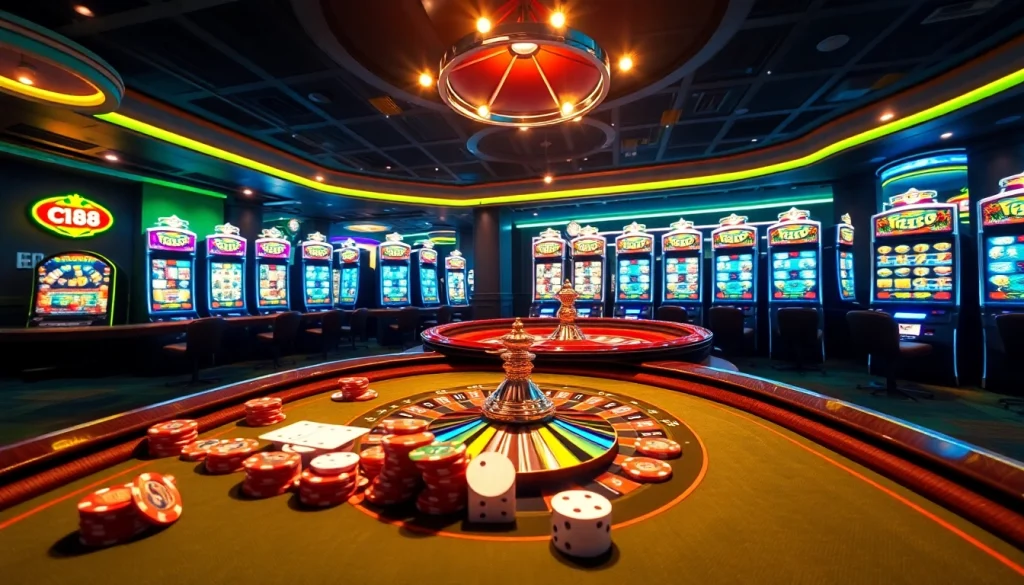 C168 offers an immersive online casino experience with vibrant tables, exciting games, and winning opportunities.