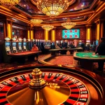 A vibrant casino scene showcasing thrilling games and the digital interface of https://lc88.supply/ for an engaging gambling experience.