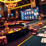Experience the thrill of online gambling with XX88 at a vibrant casino table.