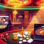 Experience the excitement of online gaming at https://166bett.com.br with immersive casino visuals, including interactive tables and slots.