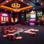 Experience the thrill of gambling at Vmax’s luxurious casino atmosphere.