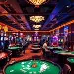 Exciting scene from king88 casino showing players engaging with games and enjoying the atmosphere.