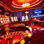 Engaged players at a casino table, focusing on 'Điều khoản và điều kiện' for bet transparency.