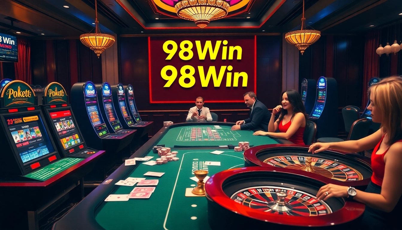 Experience thrilling wins at 98Win online casino with engaging games and exciting rewards.