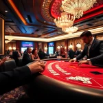 에볼루션 바카라 실시간 게임 장면에서 플레이어들이 참여하고 있는 모습