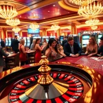Players experiencing the thrill of winning at bet88 casino with roulette and poker tables.