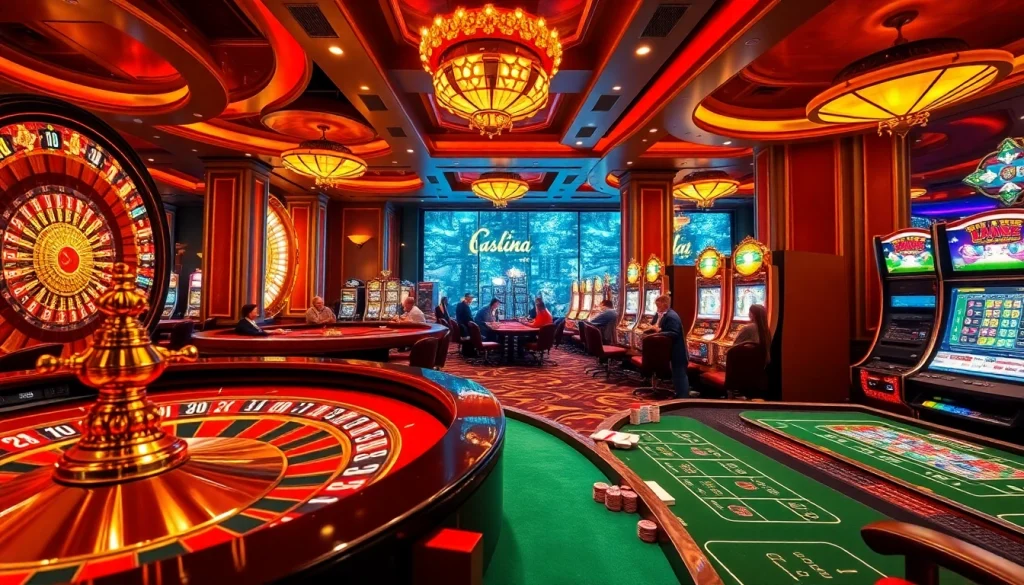 Experience the thrill of the hidden wiki in a luxurious casino setting with vibrant roulette and poker games.