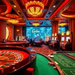 Experience the thrill of the hidden wiki in a luxurious casino setting with vibrant roulette and poker games.