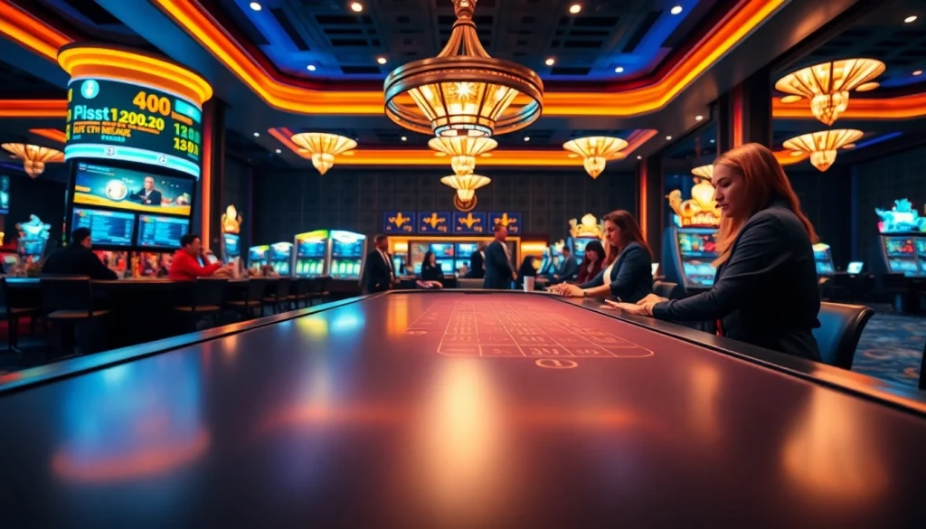 에볼루션 카지노에서 플레이하는 게임 환경과 라이브 딜러를 강조합니다.