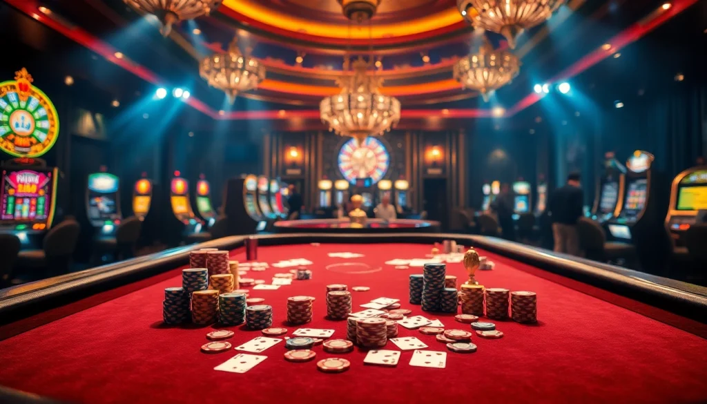 Join the action at Nohu's vibrant casino tables, where chips are in play and excitement fills the air.