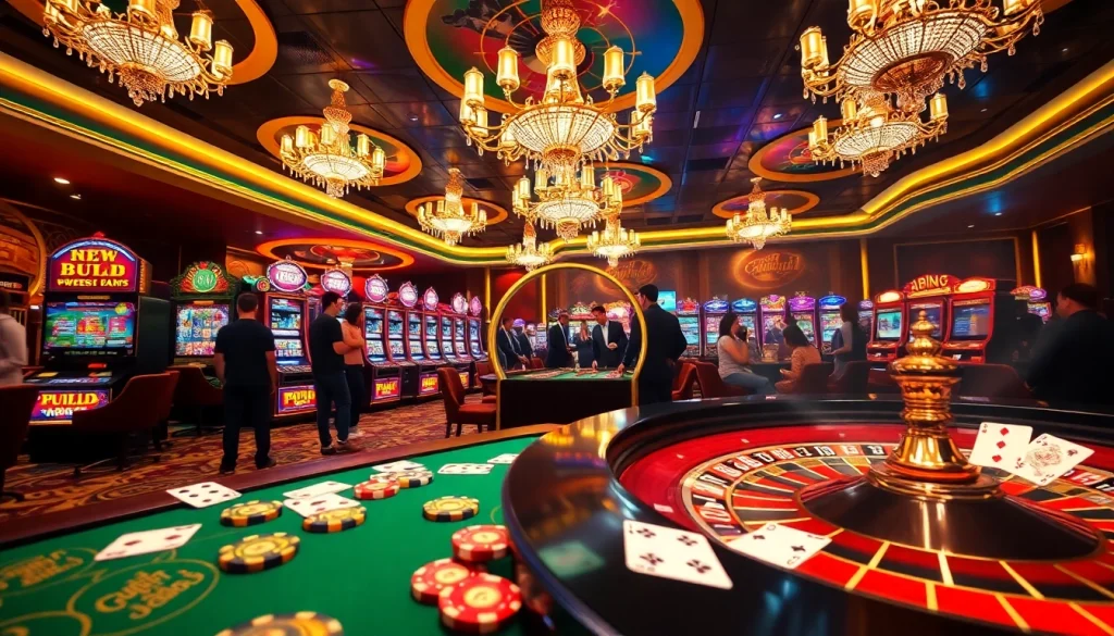 Experience the thrilling gameplay at u888 with vibrant slot machines and exciting casino tables.