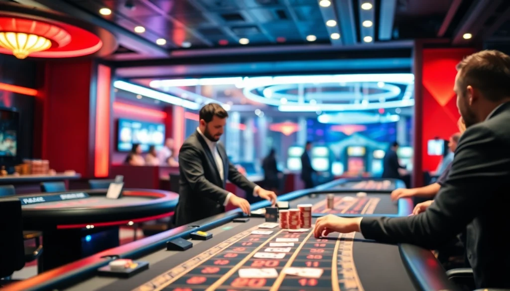 에볼루션 카지노에서의 생생한 게임 경험을 즐기는 모습
