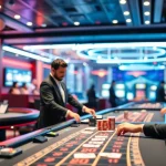 에볼루션 카지노에서의 생생한 게임 경험을 즐기는 모습