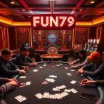 Experience the thrill of FUN79 poker with vibrant gameplay and luxurious casino ambiance.