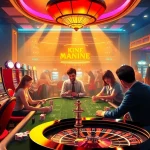 Experience excitement with lô kép 247 at vibrant casino tables featuring poker and roulette.
