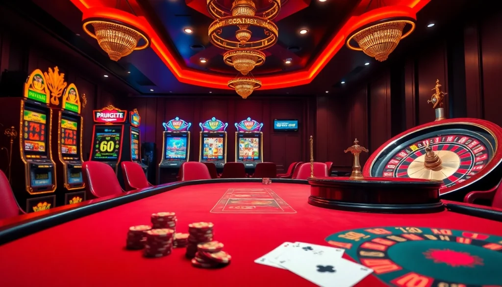 Experience the thrill of casino gaming with uu88, featuring vibrant slot machines and immersive poker tables.
