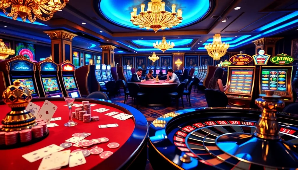Experience thrilling gaming action at http://8kbetsg.com with vibrant casino tables and engaging players.