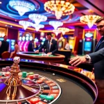 PHSKY players enjoying a lively roulette game surrounded by vibrant casino ambiance.