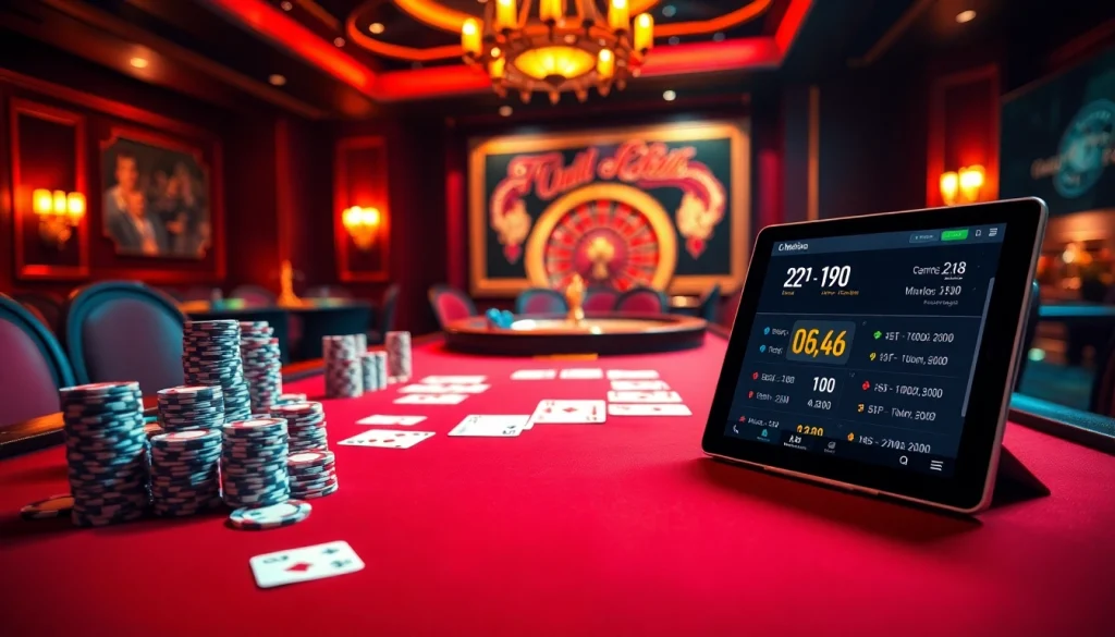 Experience the thrill of Cwin at a luxurious poker table with shining chips and elegant cards.