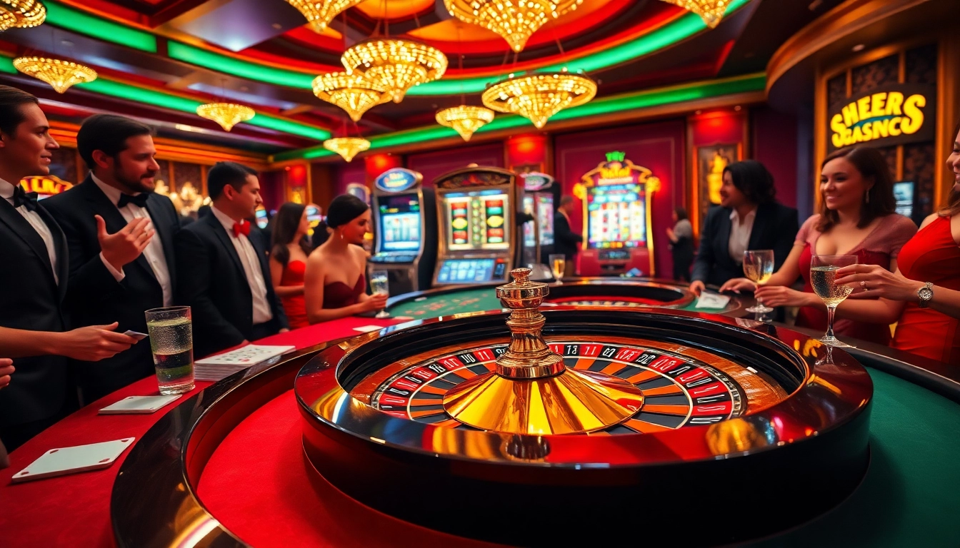 A luxurious casino scene showcasing excitement with roulette and slots on https://www.pentakosta.org/index_php/pilih-lyrics-mod-yes-action-detail-id-61.