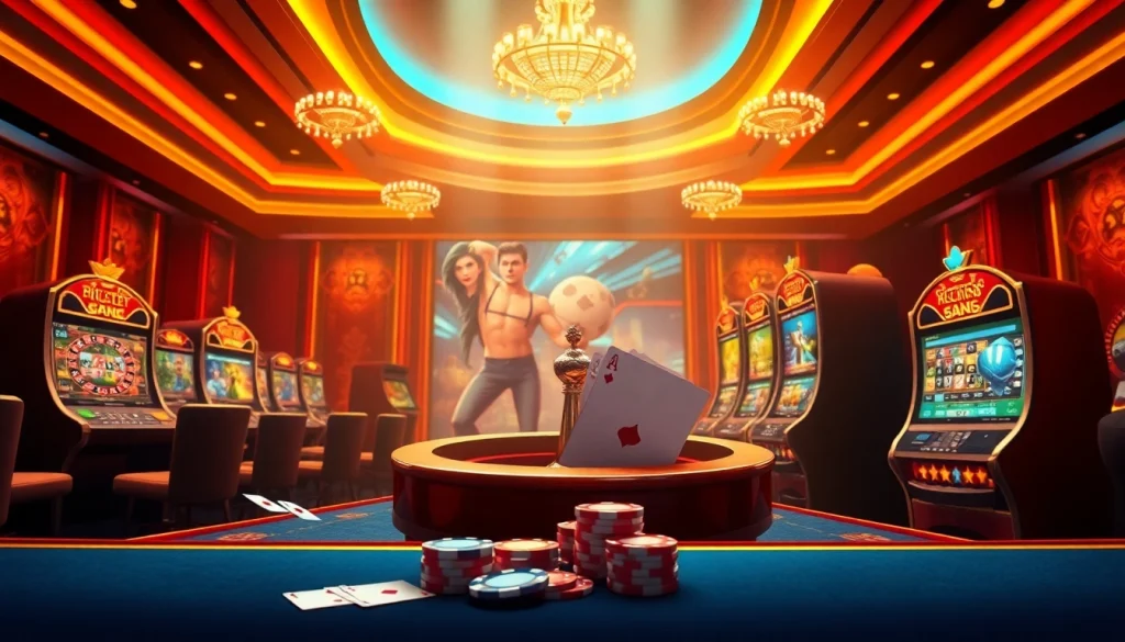 Join the excitement of betting at https://mk8th.net/ with a vibrant casino interface showcasing roulette and slots.