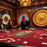 Experience the thrill of gambling at lc88 casino with exciting blackjack and roulette tables in a luxurious setting.