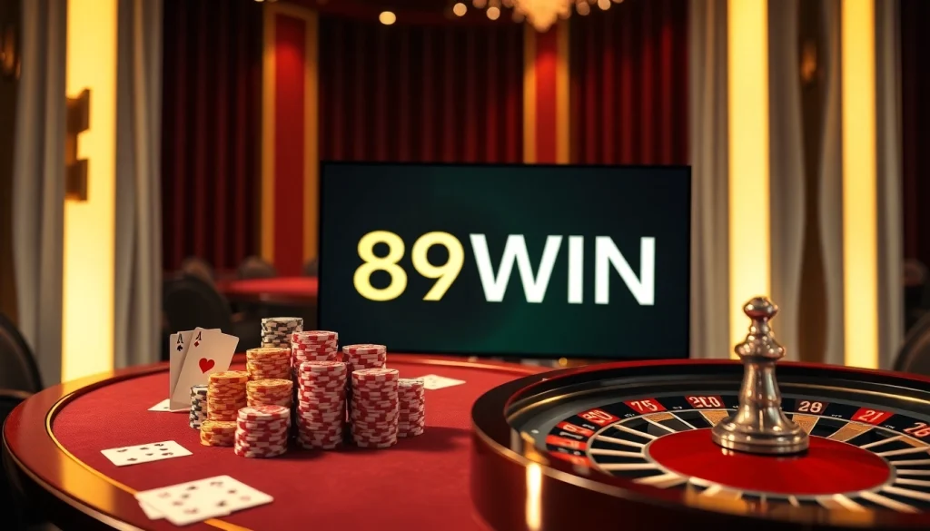 Exciting players engaging with a luxurious gaming experience at 789WIN online casino.