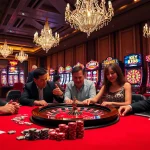 Experience elite gambling at KP88 with vibrant casino tables and excitement in action.