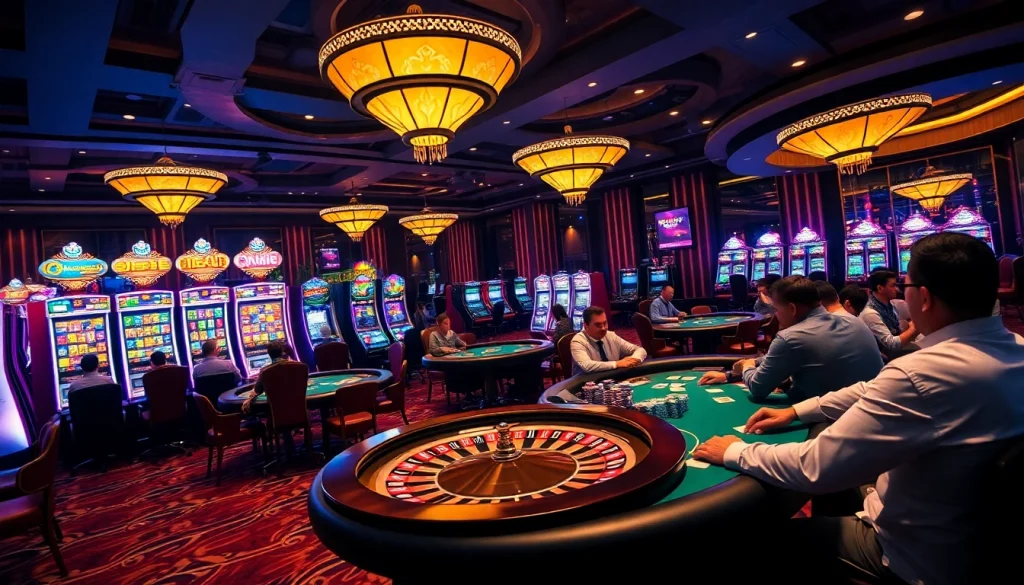 Experience the thrill of casino gaming at pg88.com with vibrant slot machines and poker action.