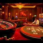 Experience the thrilling atmosphere of LV88 online casino with vibrant gaming elements and excitement.